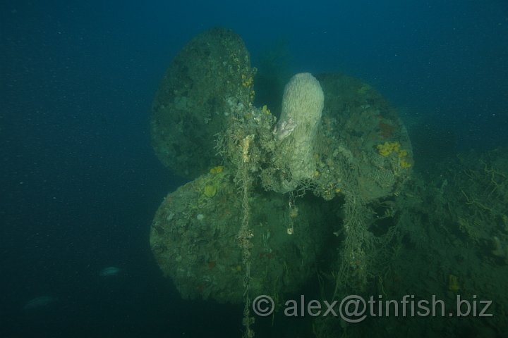HMS_Encounter-261.JPG - Port propeller
