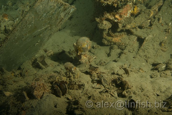 HMS_Encounter-276.JPG - Light bulb survived the intense Japanese shelling