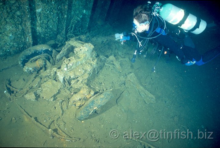Car2.jpg - Remains of cars inside the hold