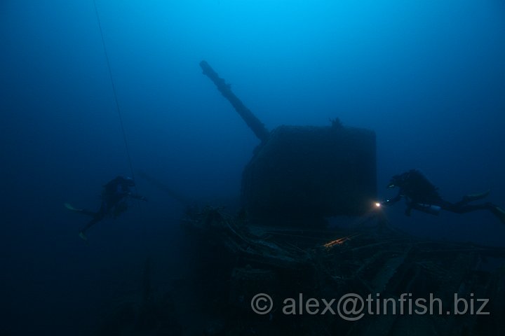 USS_Aaron_Ward-136.JPG - The rear 5" guns