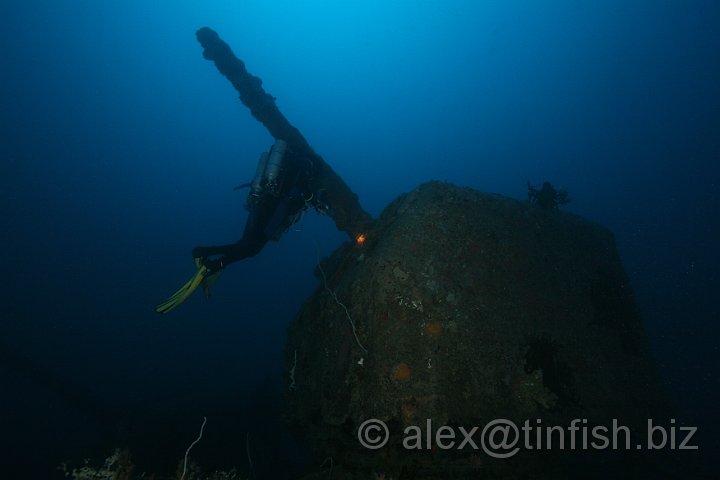 USS_Aaron_Ward-138.JPG - Having a closer inspection