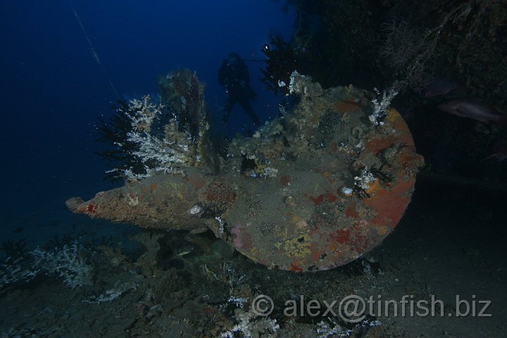 USS_Aaron_Ward-46.JPG - The port propeller