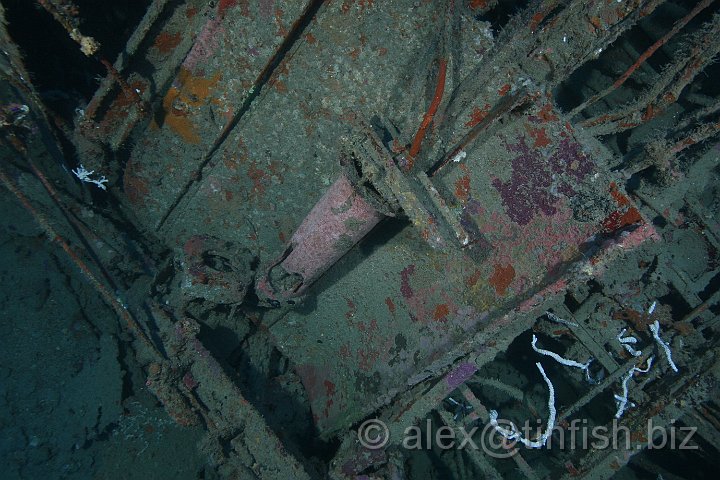 USS_Aaron_Ward-78.JPG - Repeater lying on deck